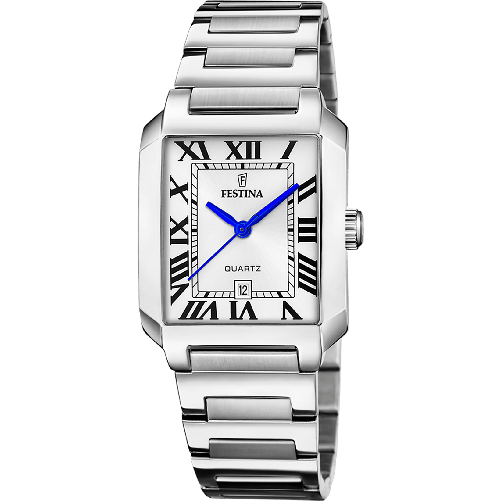 Festina on-the-square-femme-festina Watch F20679/1 Grey, Steel Strap, Women