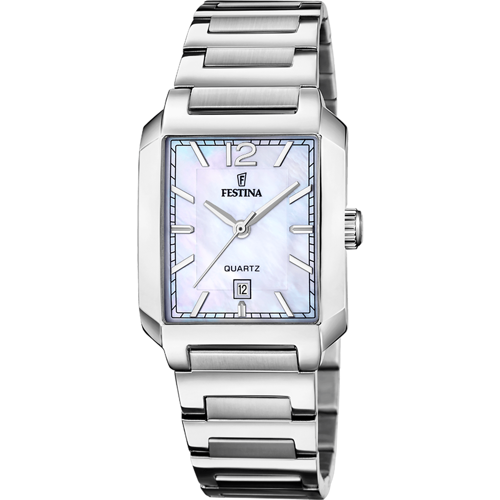 Festina on-the-square-femme-festina Watch F20679/2 Beige, Steel Strap, Women