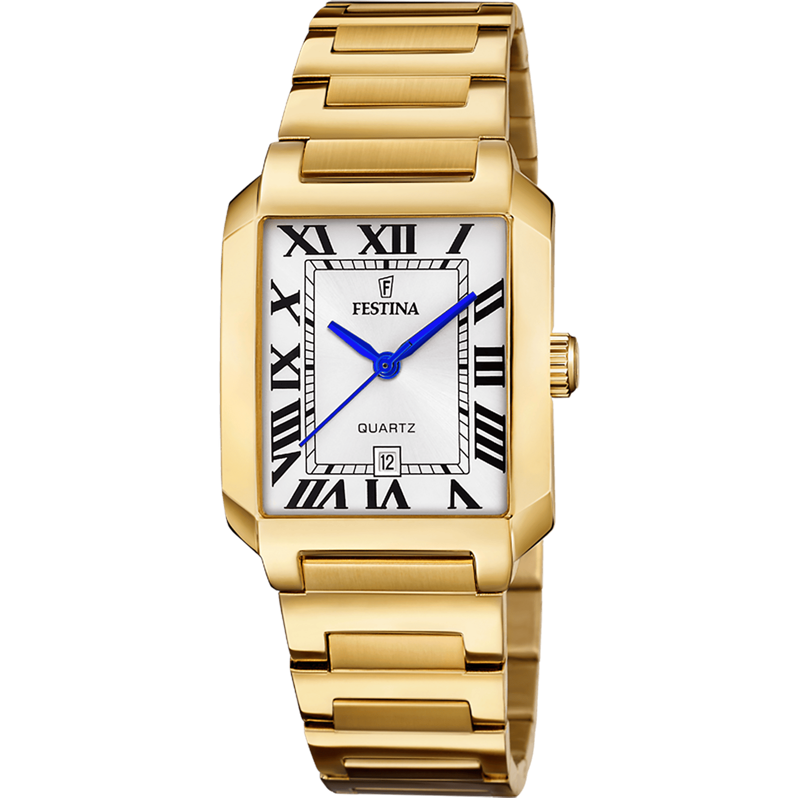 Montre Festina on-the-square-femme-festina F20680/1 Gris, Bracelet Acier, Femme