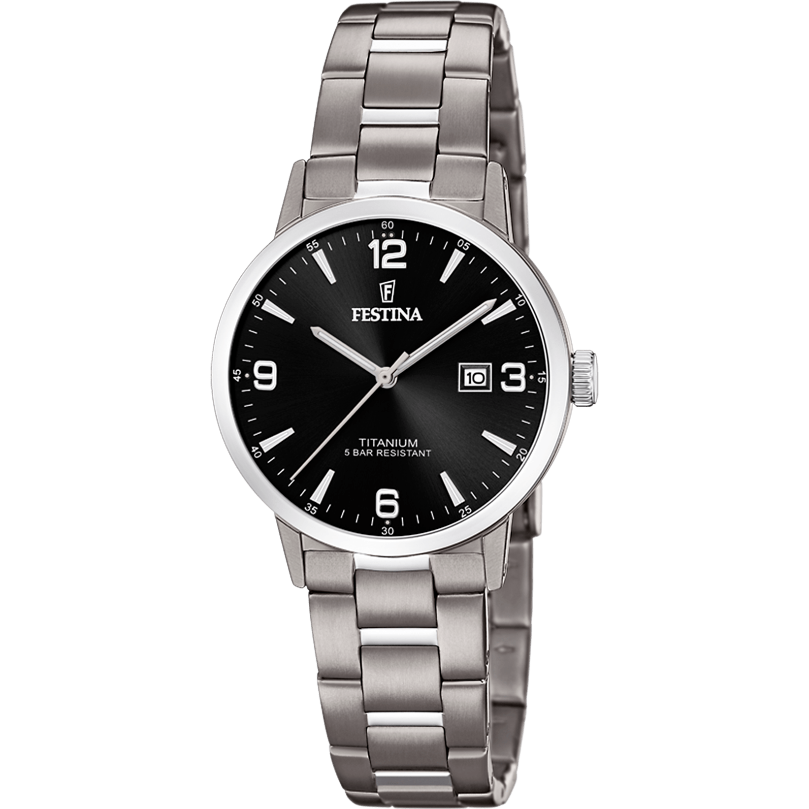 Festina titanium-femme-festina Watch F20436/3 Black, Steel Strap, Women