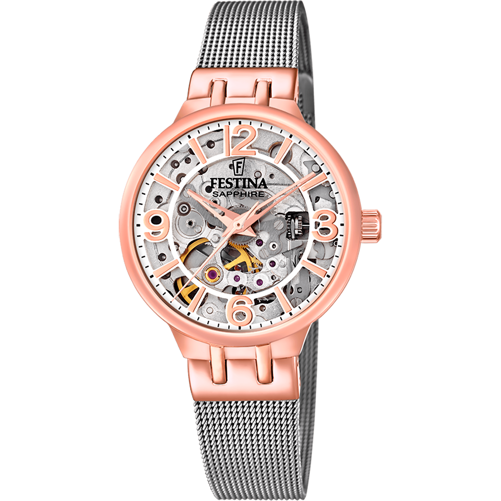 Montre Festina automatic-femme-festina F20581/1 Bracelet Acier, Femme