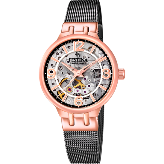 Festina automatic-femme-festina Watch F20581/3 Steel Strap, Women
