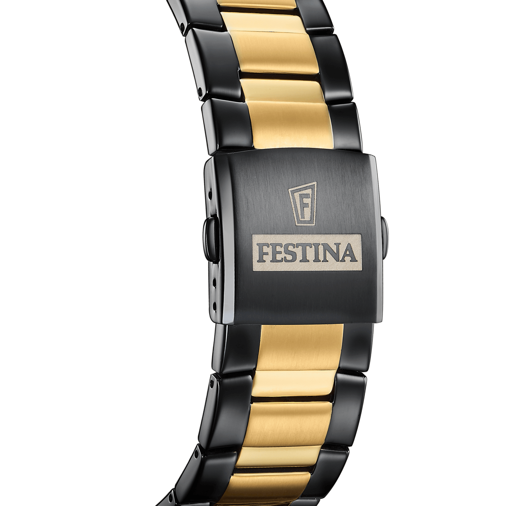 Montre Festina Timeless F20563/1 Noir, Bracelet Acier, Homme – image 2