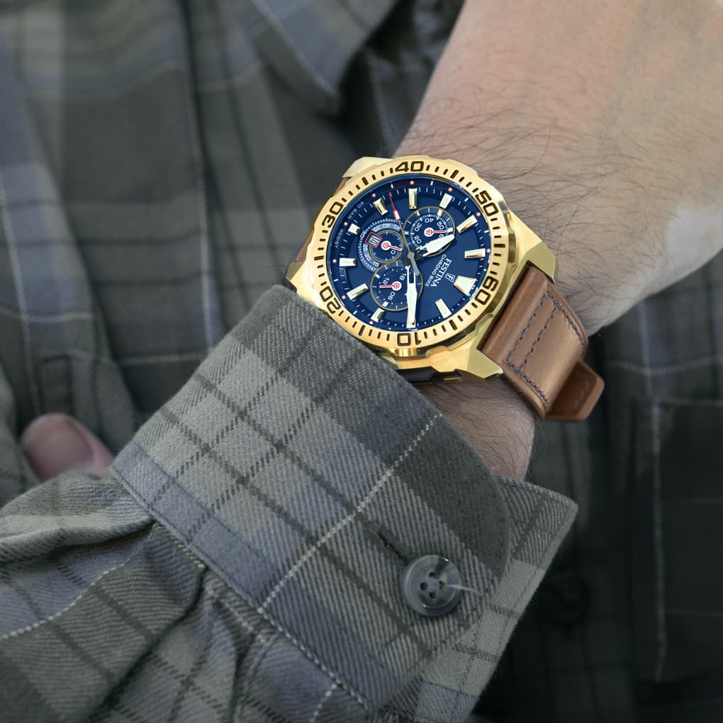 Montre Festina Chronobike F20728/1 Bleu, Bracelet Cuir, Homme – image 3
