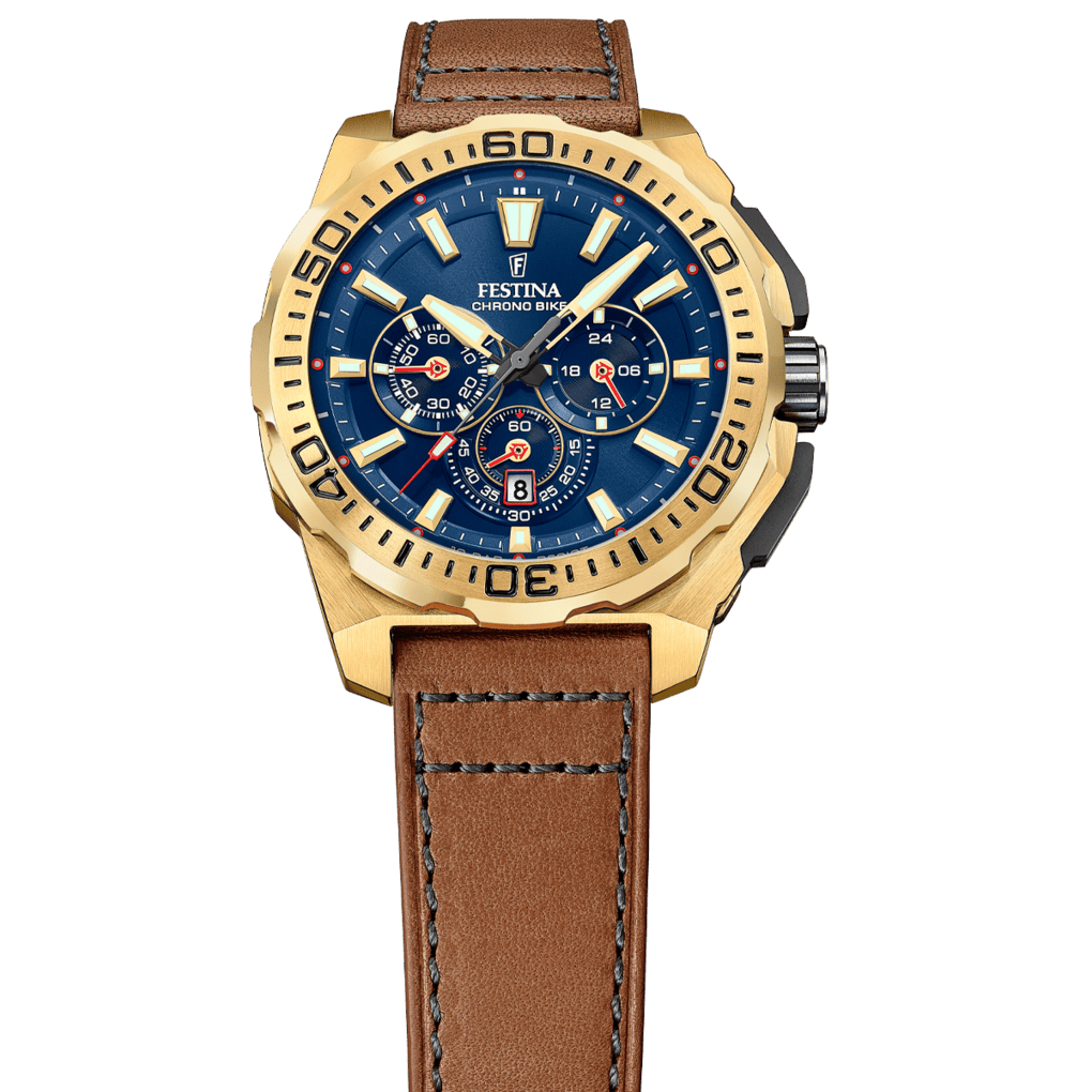 Montre Festina Chronobike F20728/1 Bleu, Bracelet Cuir, Homme – image 6