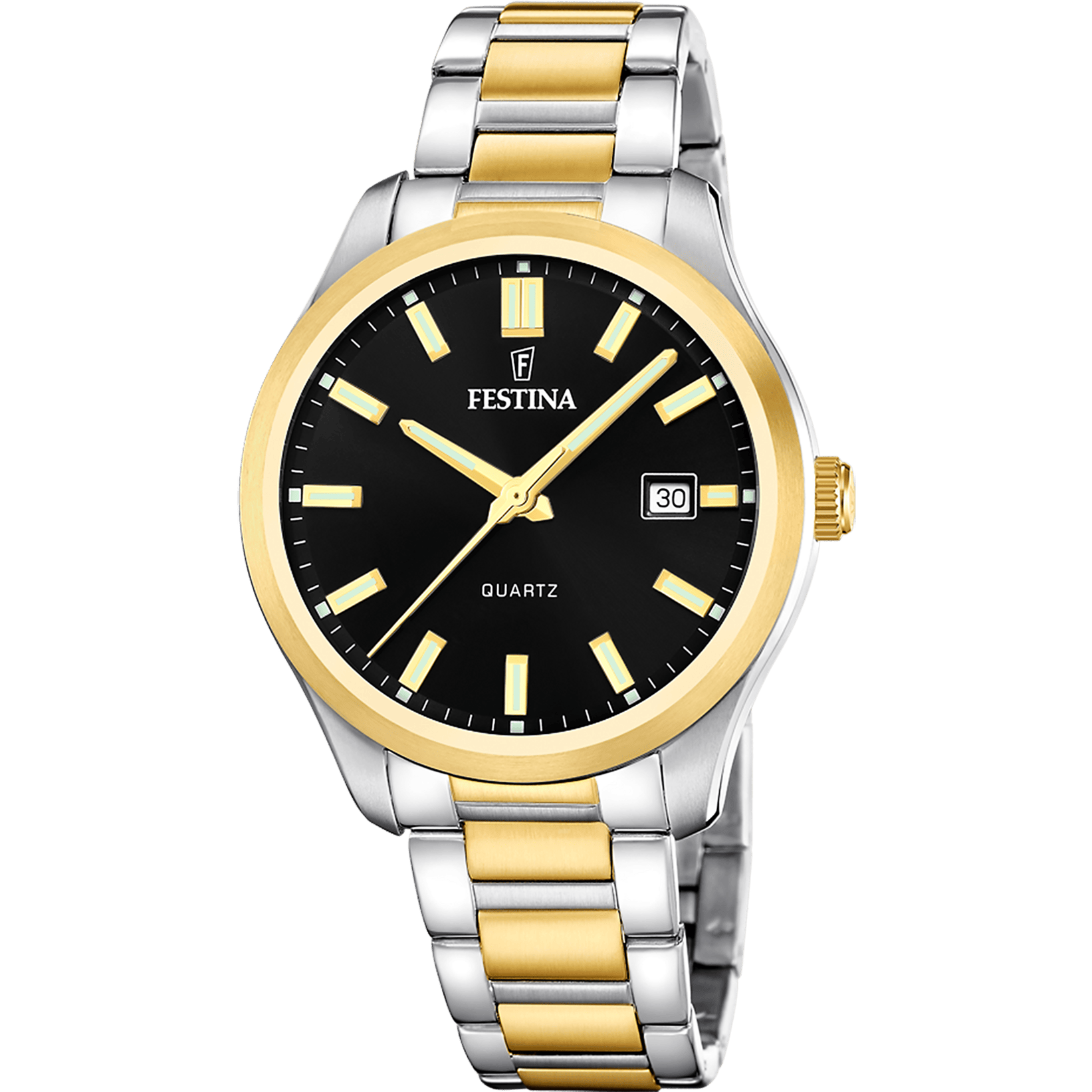 Festina Classic Watch F20738/4 Black, Steel Strap, Men