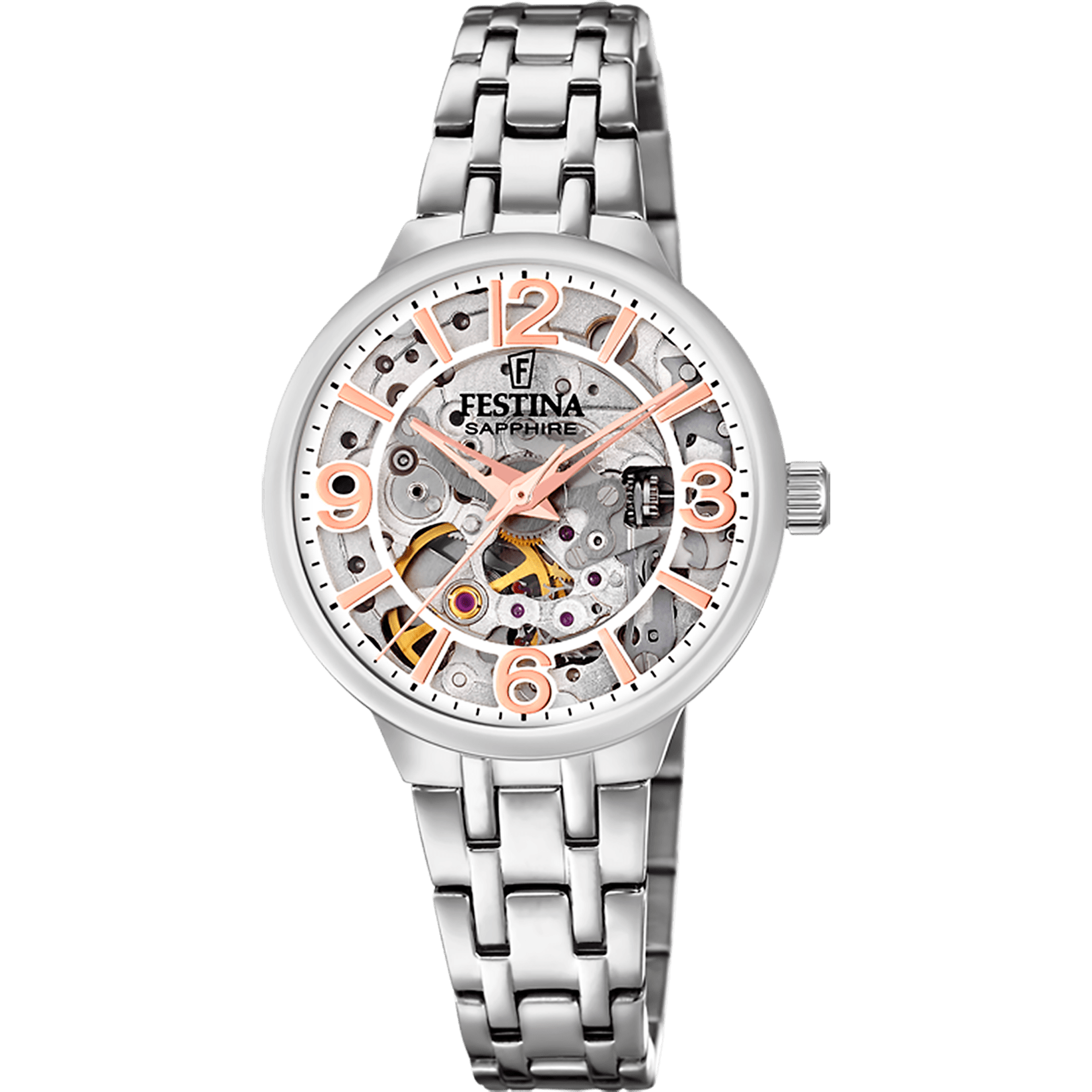 Montre Festina automatic-femme-festina F20614/1 Bracelet Acier, Femme
