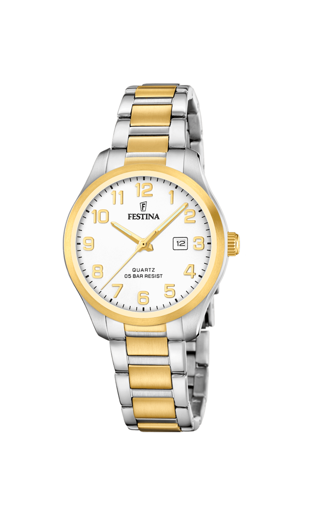Montre Festina classique-femme-festina F20739/1 Blanc, Bracelet Acier, Femme – image 3