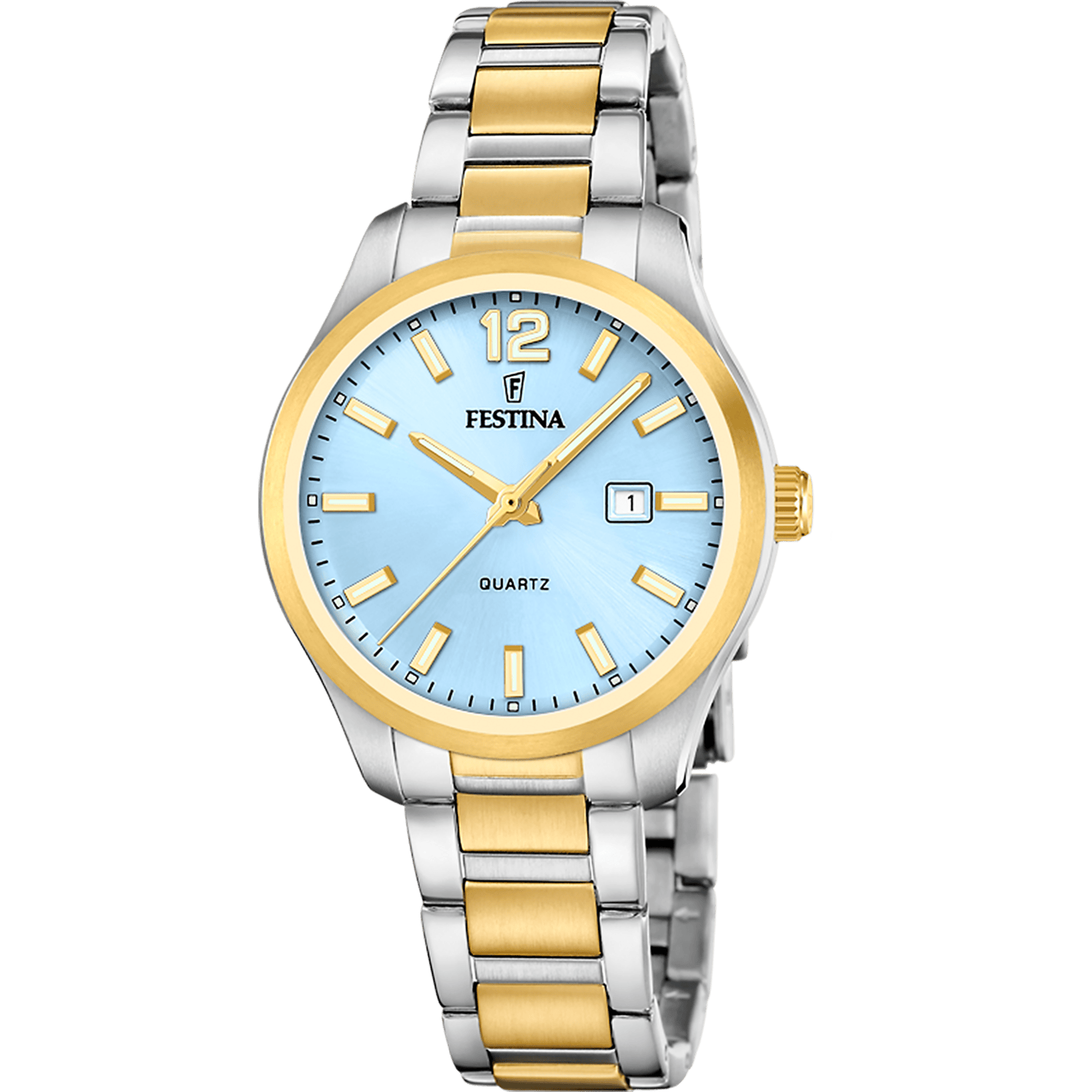 Montre Festina classique-femme-festina F20739/3 Bleu, Bracelet Acier, Femme