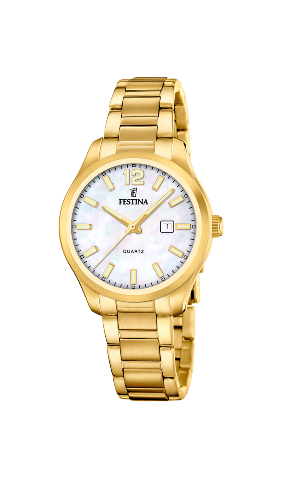 Festina classique-femme-festina Watch F20741/1 Beige, Steel Strap, Women – image 3